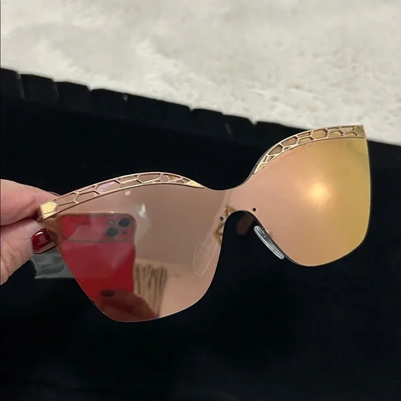 BVLGARI BV 6093 Serpenteyes Cat Eye Sunglasses 